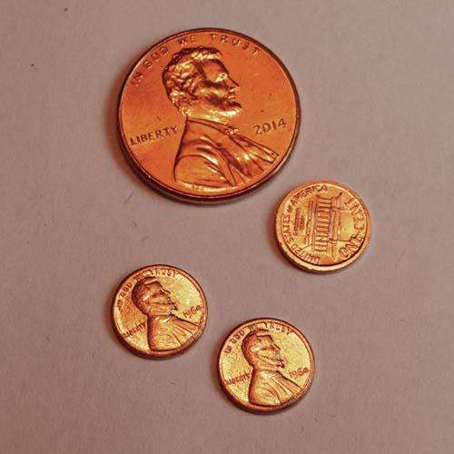 6 Piece Mini Coins