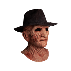 A Nightmare on Elm Street 2: Freddy's Revenge - Deluxe Freddy Krueger Mask with Fedora Hat