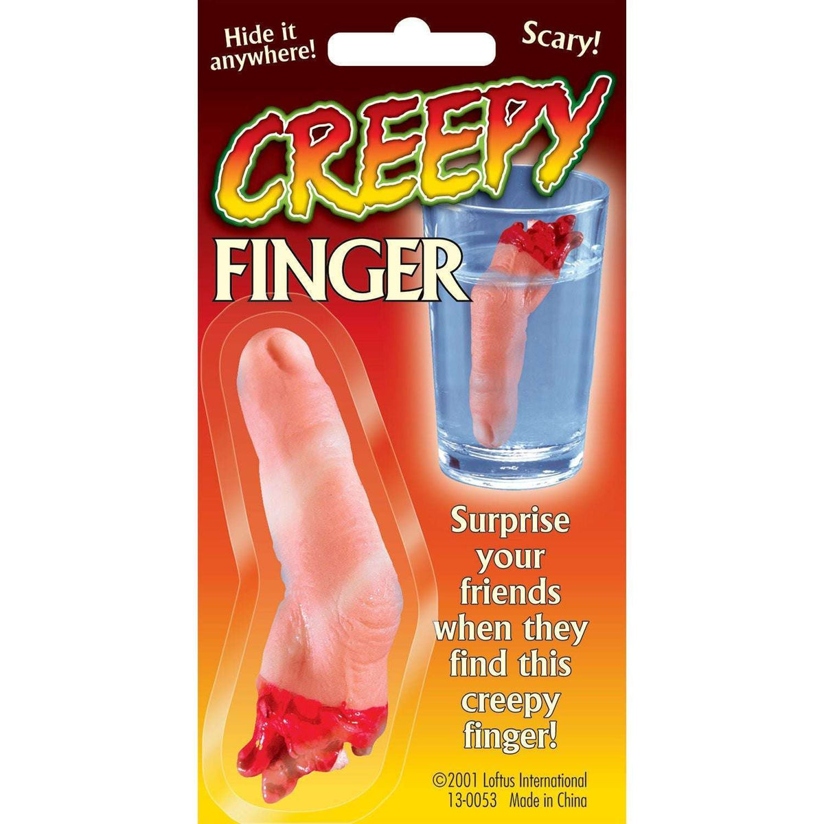 Realistic Fake Severed Finger Gag