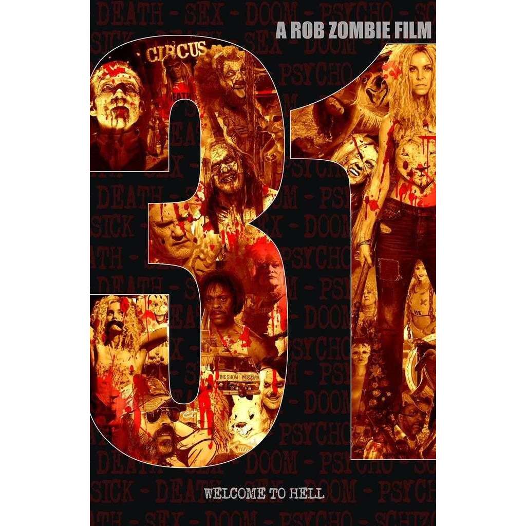 Rob Zombie's 31-Psycho Head Mask
