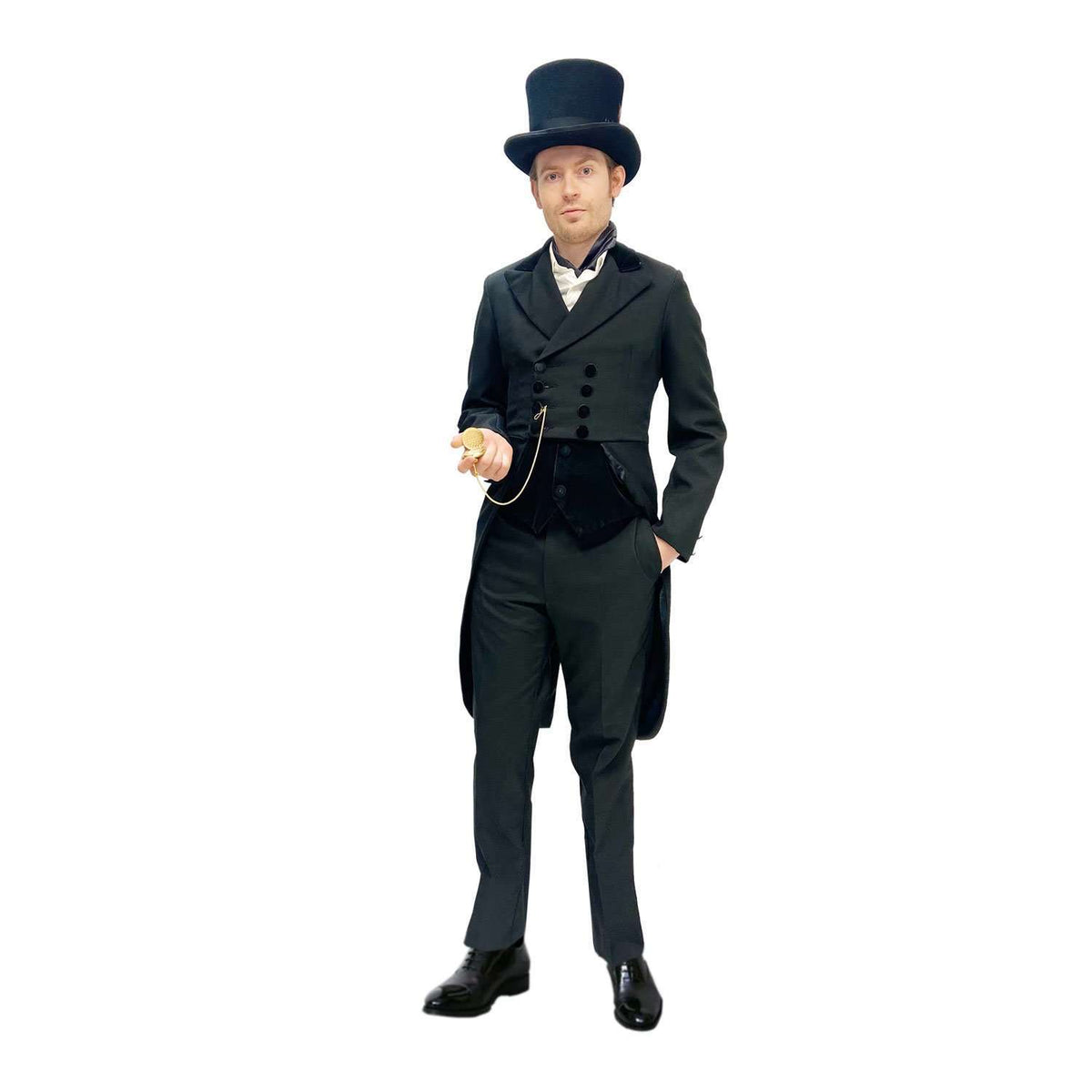 Victorian Men: Dickensian Tailcoat Adult Costume