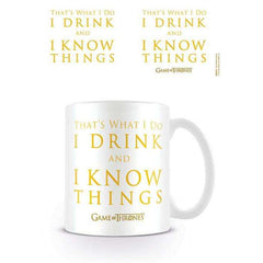 Game of Thrones I Drink & I Know Things Coffee Mug