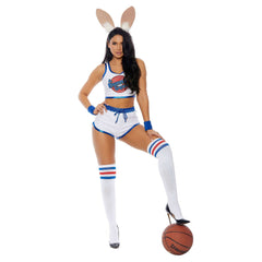 Bunny Squad Sexy Basketball Uniform Adult Costume