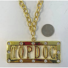 Gold Top Dog Necklace