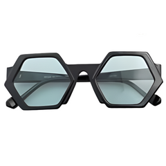 Thick Hexagonal Sunglasses