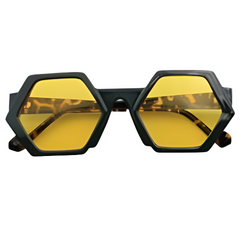Thick Hexagonal Sunglasses