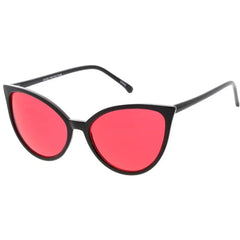 Cat Shape Color Lens Sunglasses