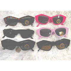 Funky Shaped Sunglasses w/ Glass Lens