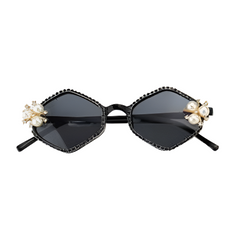 Perfectly Pearly Diamond Gem Sunglasses