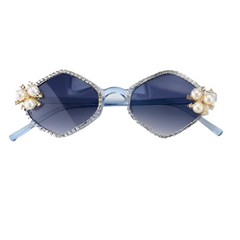 Perfectly Pearly Diamond Gem Sunglasses