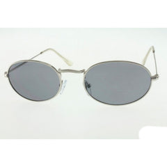 Oval Shaped Glasses W/ Dark Lens