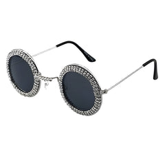 Rhinestone Long Bridge Sunglasses