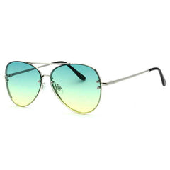Tropical Ocean Aviator Sunglasses