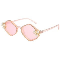 Perfectly Pearly Diamond Gem Sunglasses