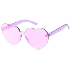 Heart Shaped Revo Lens Sunglasses
