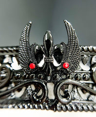 Prince Of Darkness Metal Skull Crown