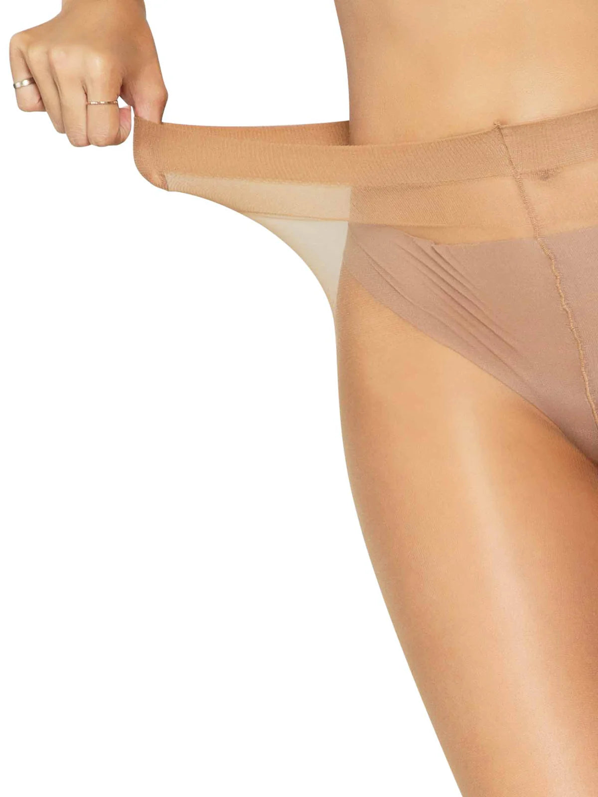 Spandex Sheer to Waist Support Pantyhose