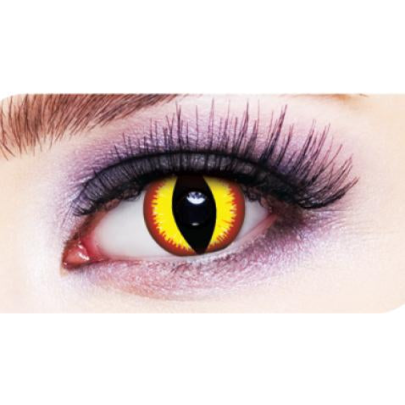 Squad Game Black Triangle Contact Lenses