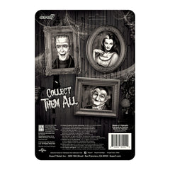 The Munsters: 3.75" Grandpa Munster Greyscale ReAction Collectible Action Figure w/ Test Tubes