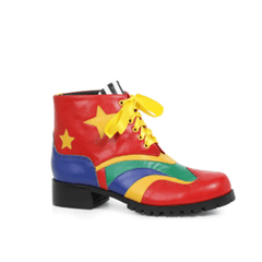 1" Colorful Men's Clown Shoes