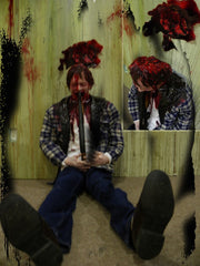 Shotgun Blast Victim - Life Sized Corpse Prop