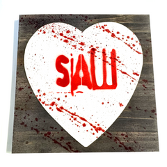 Handmade Spooky Art Frames