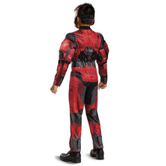 Halo Spartan 1 Keystone Red Classic Muscle Child Costume