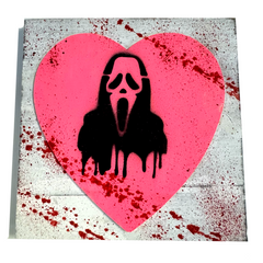 Handmade Spooky Art Frames