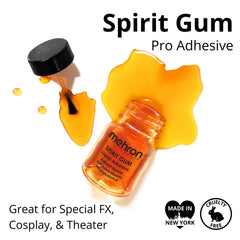 Mehron 1oz Spirit Gum Adhesive