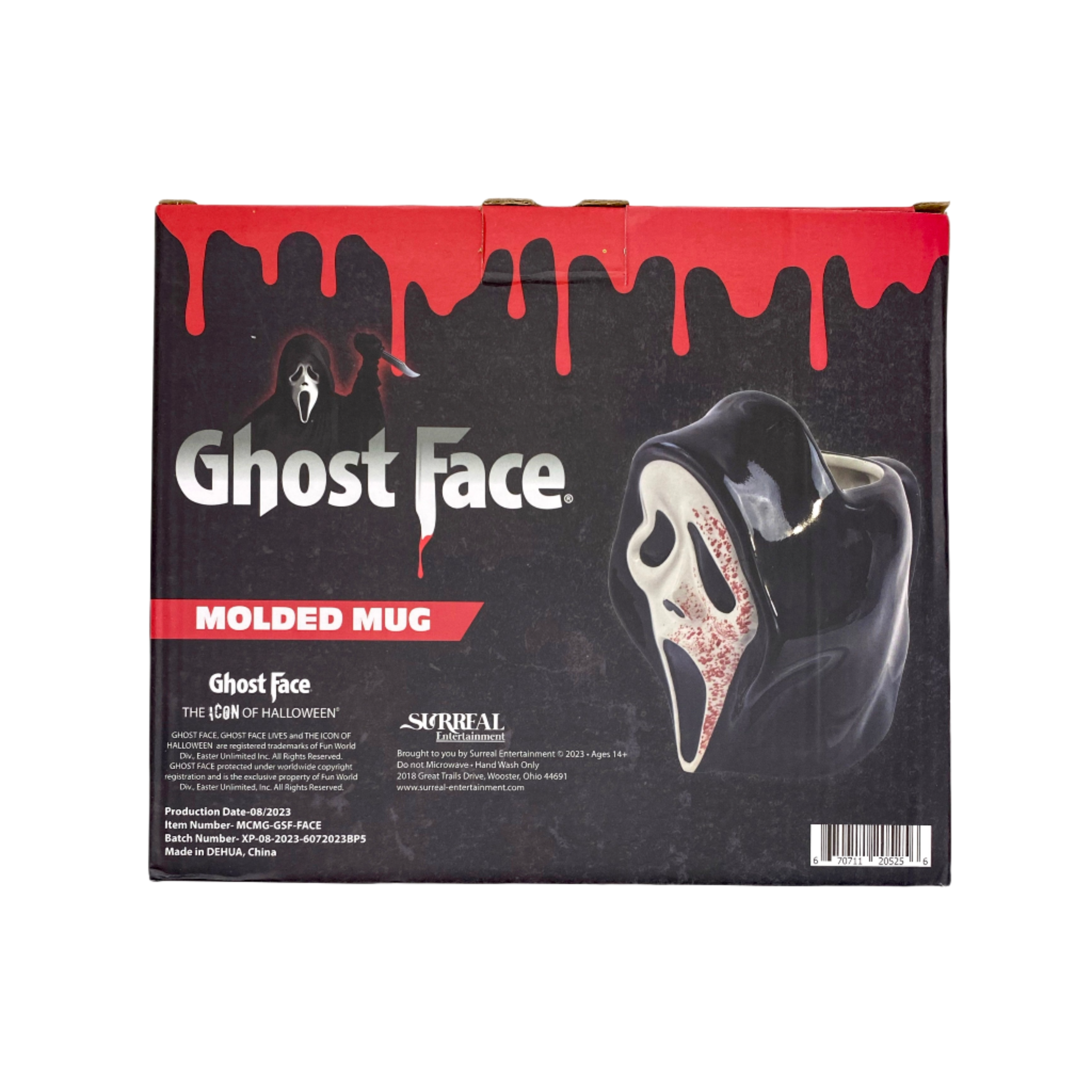 Ghostface Bloody Molded Mug