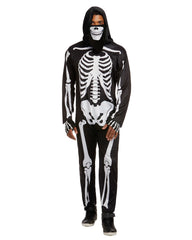 Mr. Boneyard Skeleton Jumpsuit Adult Costume