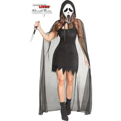 Ghost Face 30th Anniversary Ladies Adult Costume