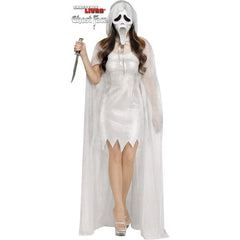 Ghost Face 30th Anniversary Ladies Adult Costume