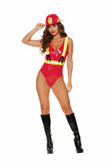 Fiery Fatale Sexy Women's Firefighter Costume