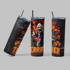 Terrifier Horror Halloween Clown Sam Tumbler