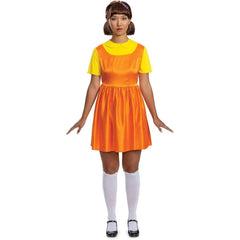 Red Light/Green Light Young-Hee Doll Deluxe Adult Costume