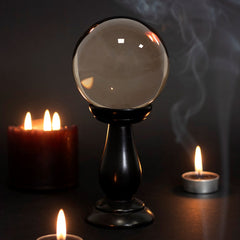 Small Crystal Ball & Stand