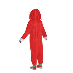 Sonic the Hedgehog Knuckles Adult Pajama Costume