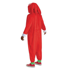 Sonic the Hedgehog Knuckles Adult Pajama Costume