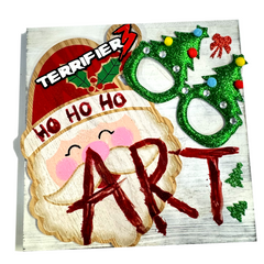 Handmade Spooky Art Frames