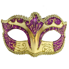 Sonia Glitter Venetian Mask