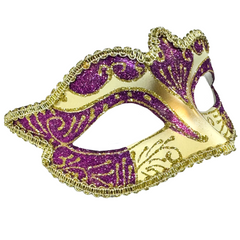 Sonia Glitter Venetian Mask