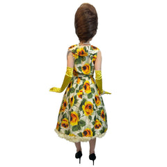 1950s Vintage Flower Day Dress Women's Costume