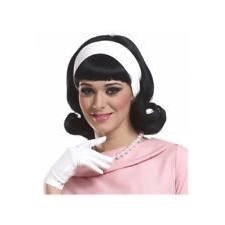 1950's Wig & Headband Set