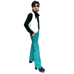 1970s Blue Disco Fantasy Men's Costume