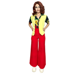 1970s Colorful Sitcom Office Attire Adult Costume