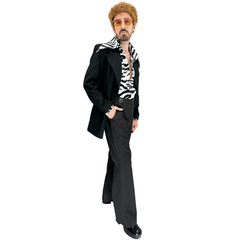 1970s Upscale Zebra Disco Party Men's Costume