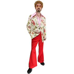 1970s Valentine Disco Party Men's Costume