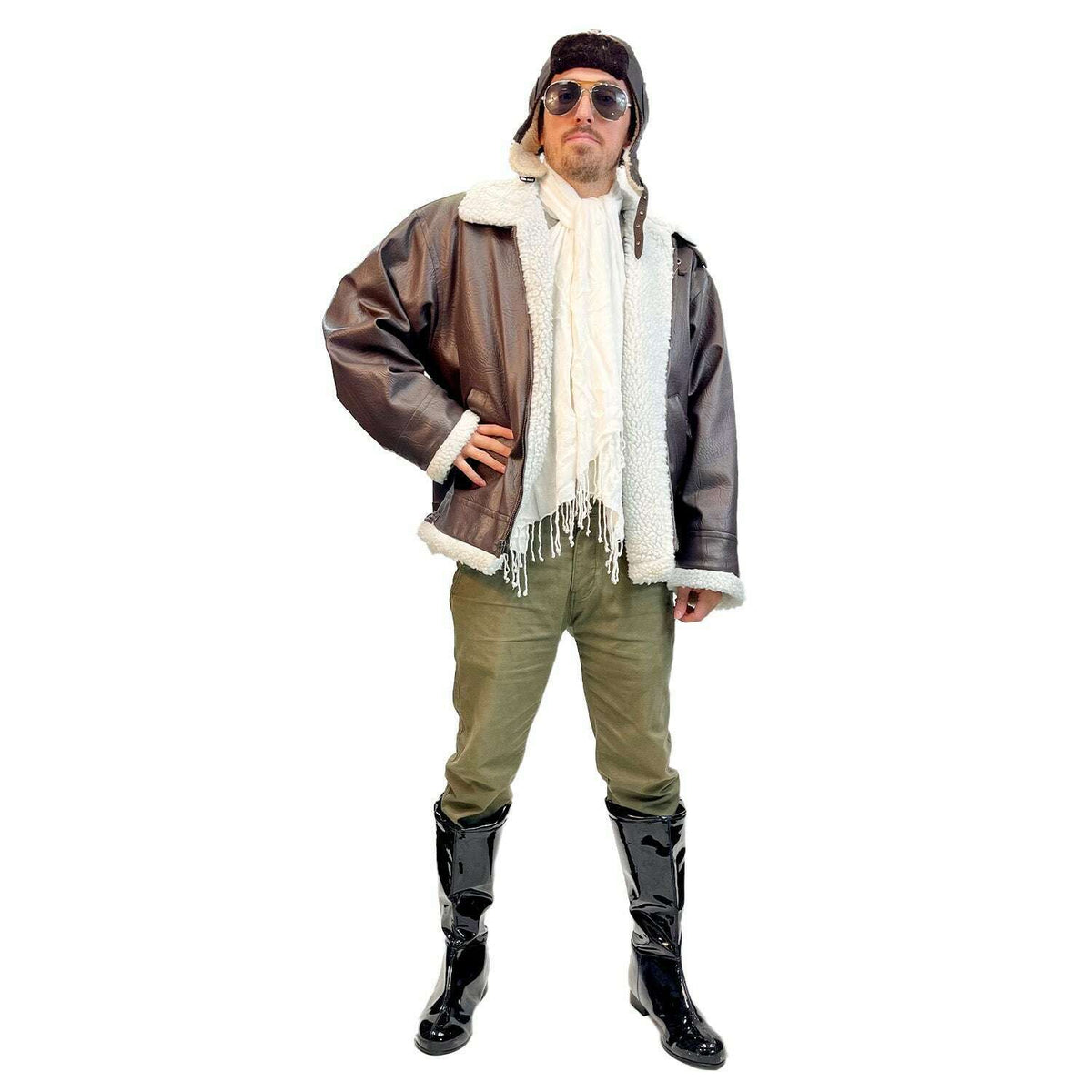 1980s Deluxe Aviator Adult Costume