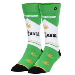 Marijuana Pack Crew Length Knit Socks